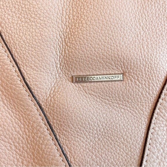 Rebecca Minkoff Mauve Leather Shoulder Bucket Bag - Picture 4 of 14